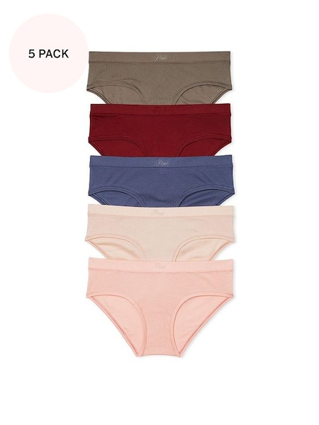 Brown/Blue/Red/Pink Hipster Knickers Multipack (K45613) | €29