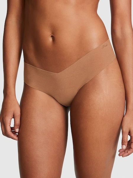 Caramel Nude No-Show Thong Knickers (K45630) | €10.50