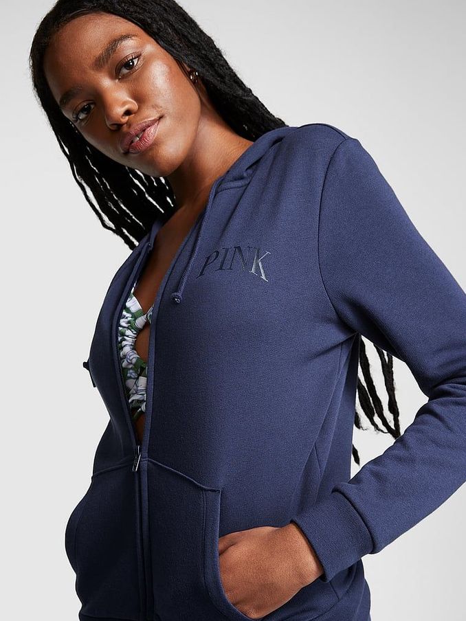 Hoodies Blue Hooded Loungewear Victoriassecretpink Victoria s