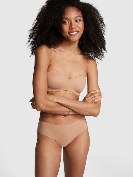 Mocha Latte Nude Wear Everywhere Strapless Lightly Lined Bra (K48736) | €17