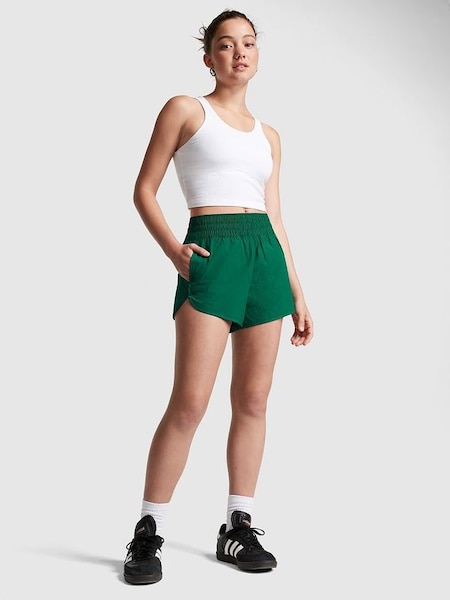 Garnet Green High Waist Running Shorts (K49744) | €30
