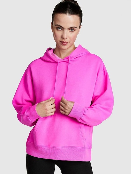 Pink Berry Oversized Premium Fleece Oversized Hoodie (K49804) | €57