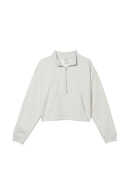 Heather Stone Grey  Fleece Sweatshirt (K49806) | €26