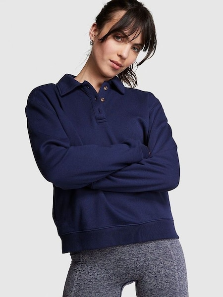 Midnight Navy Blue Polo Sweatshirt (K49842) | €41