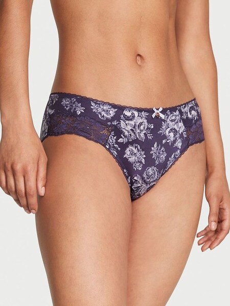 Valiant Purple Floral Lace Hipster Knickers (K52530) | €15.50