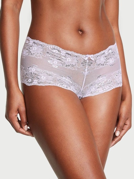 Lucky Lilac Purple Lace Short Knickers (K52563) | €15.50