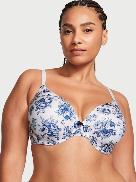 Coconut White Floral Lightly Lined Full Cup Bra (K52654) | €45
