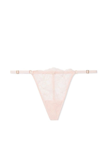 Rose Pink Lace G String Knickers (K53050) | €15.50