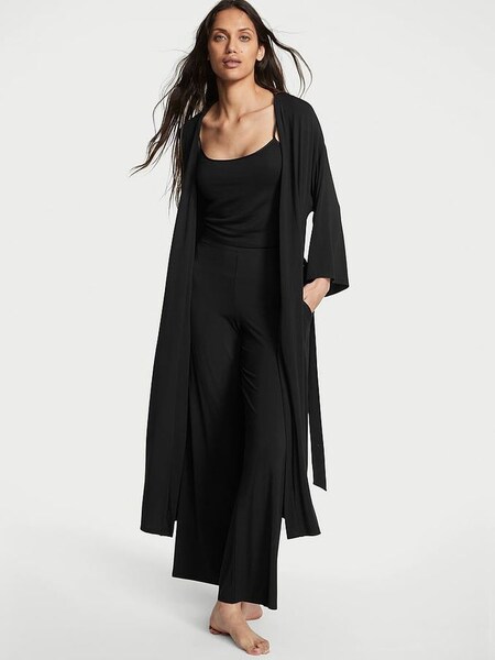 Black Modal Long Pyjamas (K55528) | €79