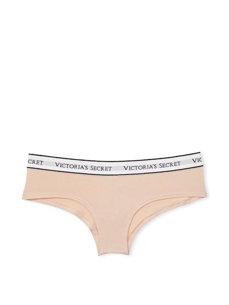 Champagne Nude Cheeky Logo Knickers (K65258) | €10.50