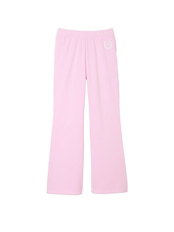 Joggers Wide Leg Pink Casual Victoria s Secret Pink Sportlounge
