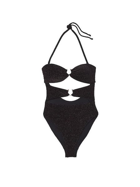 Nero Black Shimmer Swimsuit (K67304) | €68