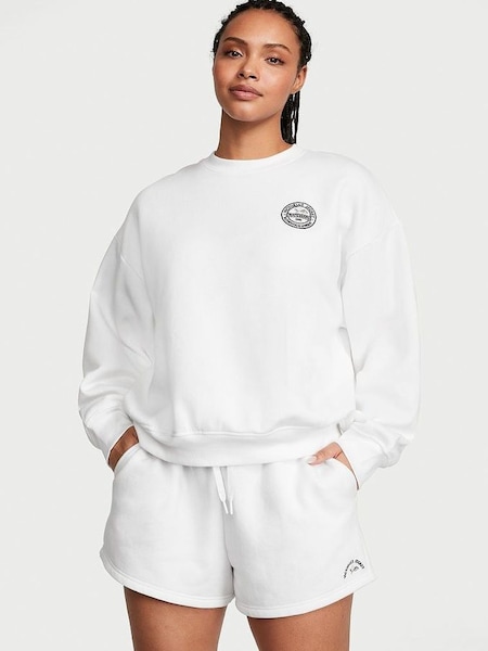 White Fleece Fleece Crew Sweatshirt (K67339) | €45