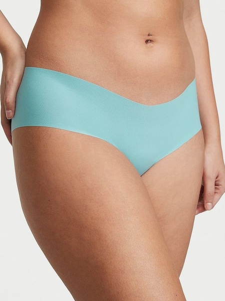 Fountain Blue Blue Ribbed Hipster Knickers (K68509) | €10.50