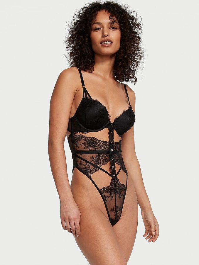 Wired lace bodysuit outlet