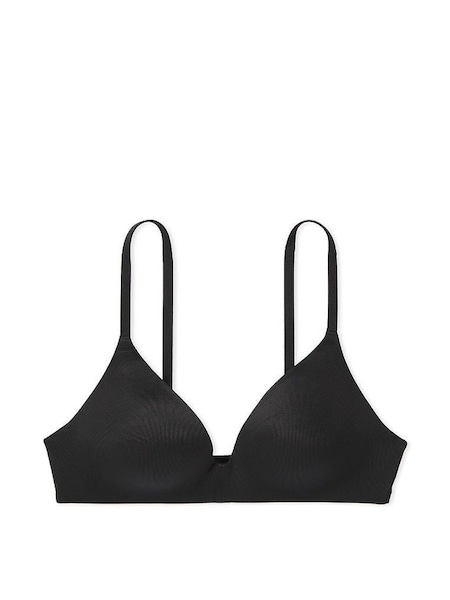 Pure Black Non Wired Lightly Lined Micro Bra (K71879) | €33