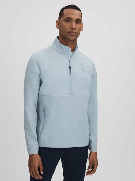 Castore Water Repellent Track Jacket in Blue Silver (K77586) | CHF 230