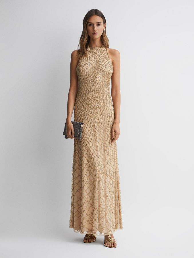 Gold dresses ireland clearance
