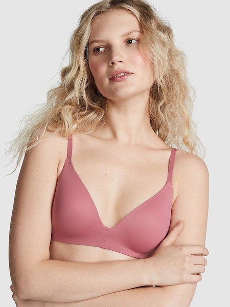 Soft Begonia Pink Non Wired Lightly Lined Bra (K89059) | €33