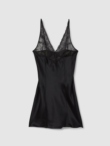 Calvin Klein Underwear Silk Chemise in Black (K92231) | €170