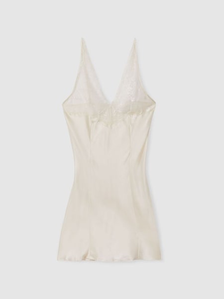 Calvin Klein Underwear Silk Chemise in Ivory (K92255) | €170