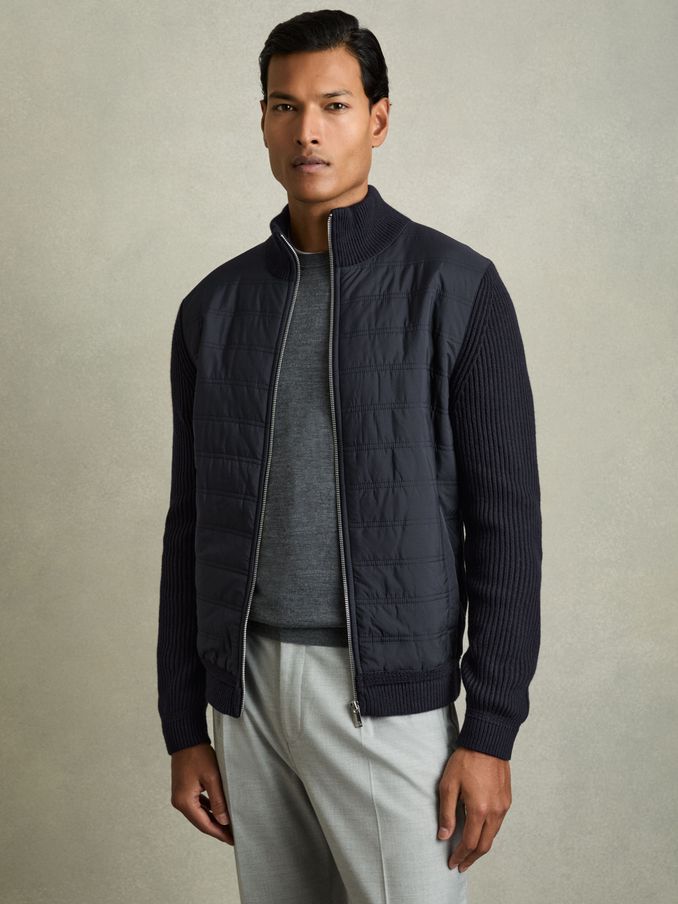 Reiss mens bomber jacket on sale