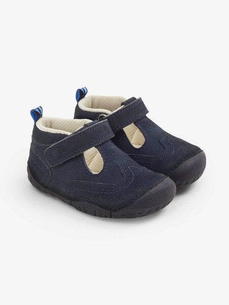 Start-Rite Navy Pre Walker Shoes in Blue (M99736) | €44.50