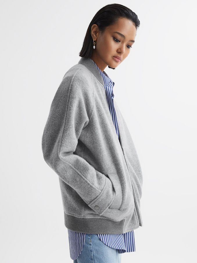 Women s JACKETS REISS CREW NECK Coatsandjackets Onlineexclusives Reiss Germany