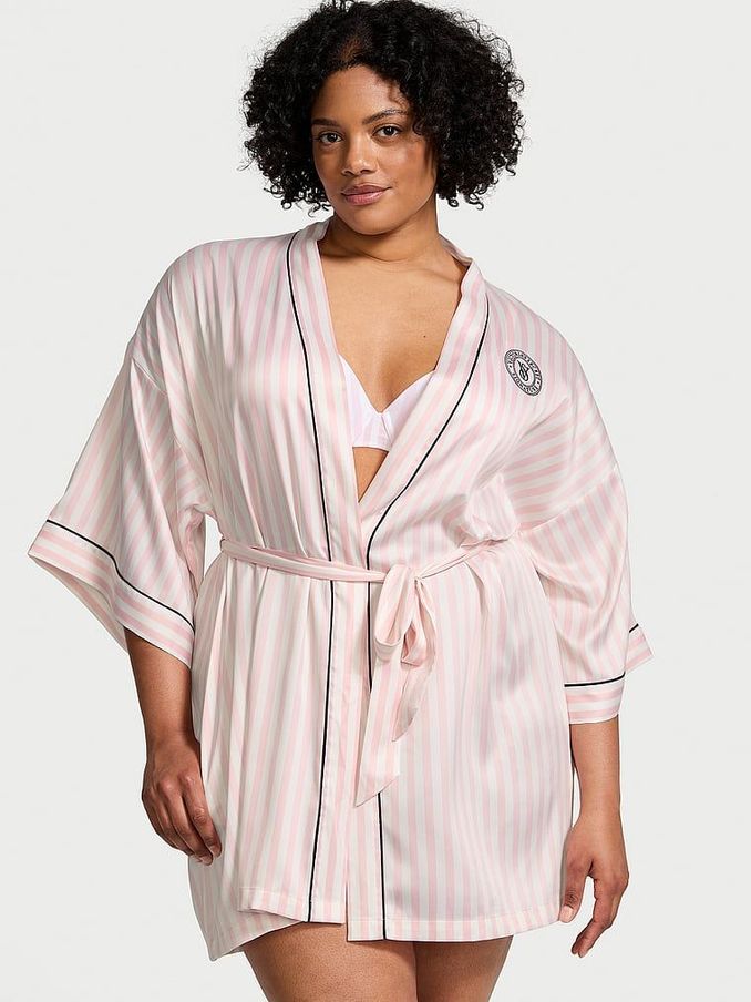 Silk dressing gown victoria's secret deals
