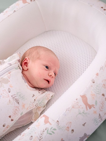 Purflo Sleep Tight Baby Bed - Storybook Nutmeg (N43963) | €175.50