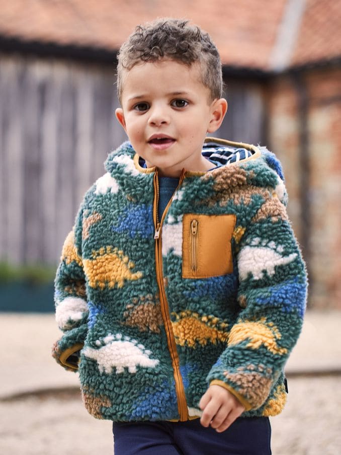 Boys borg cheap hoodie