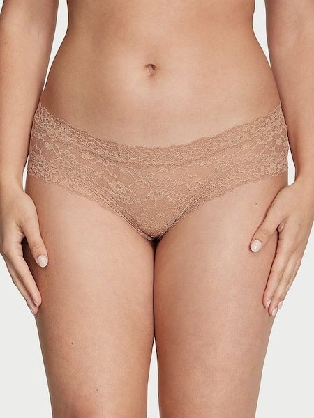 Praline Nude Cheeky Posey Lace Knickers (N55739) | €10.50