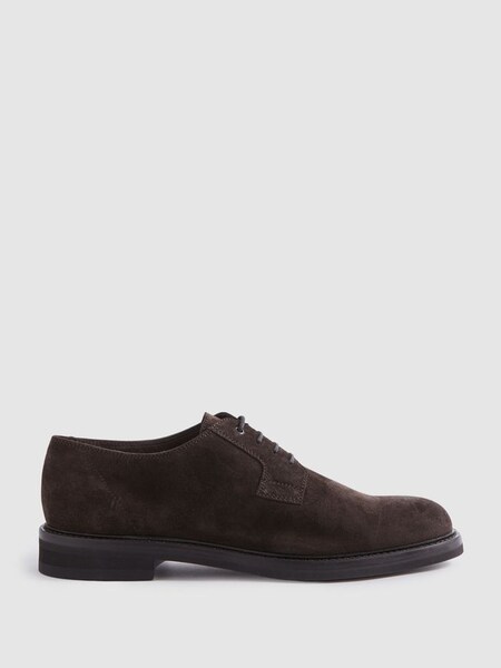 Harrys London Suede Lace-Up Shoes in Dark Brown (N71538) | €785