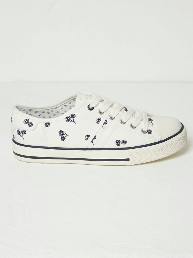 Fat face canvas pumps hot sale