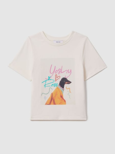 Teen Cotton Print T-Shirt in Multi (N74091) | $50
