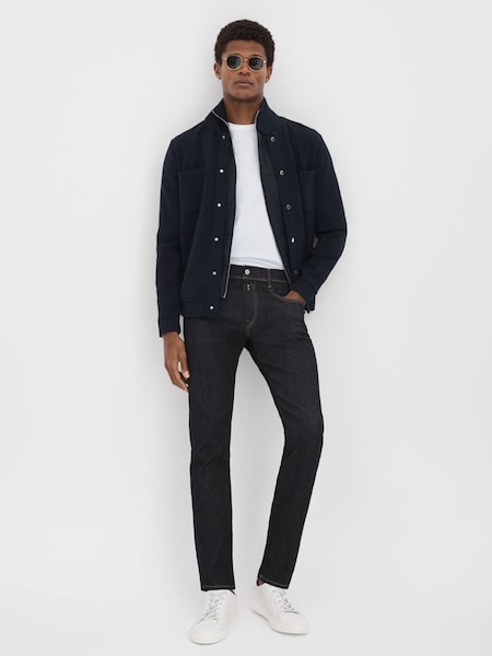 Replay donkerblauwe slim-fit jeans (N74825) | € 245