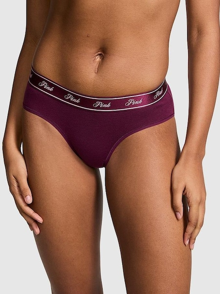 Purple Rose Hipster Cotton Logo Knickers (N95050) | €10.50
