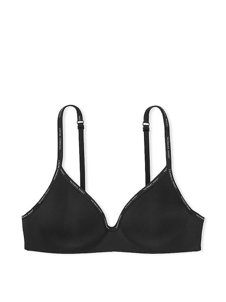 Black Smooth Non Wired Lightly Lined Bra (P28669) | €40