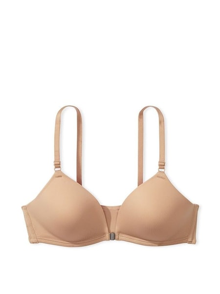 Praline Nude Non Wired Lightly Lined Front Close Bra (P53765) | €33 - €34