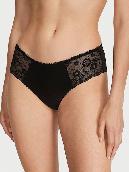 Black Posey Lace Hipster No-Show Knickers (P55987) | €10.50