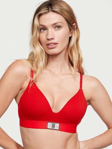 Bright Red Non Wired Lightly Lined Bra (P57385) | €40