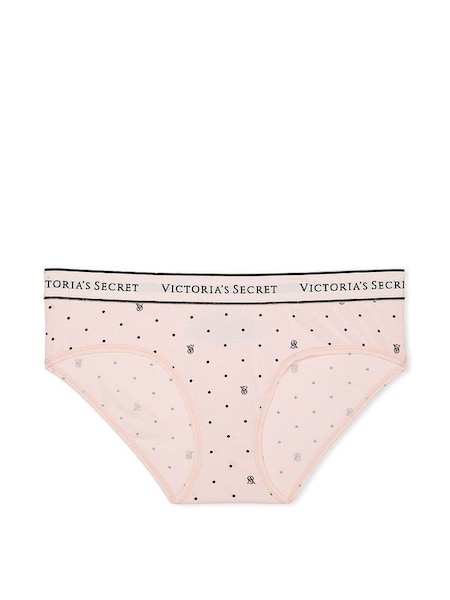 Purest Pink Dot Logo Logo Hipster Knickers (P57936) | €10.50