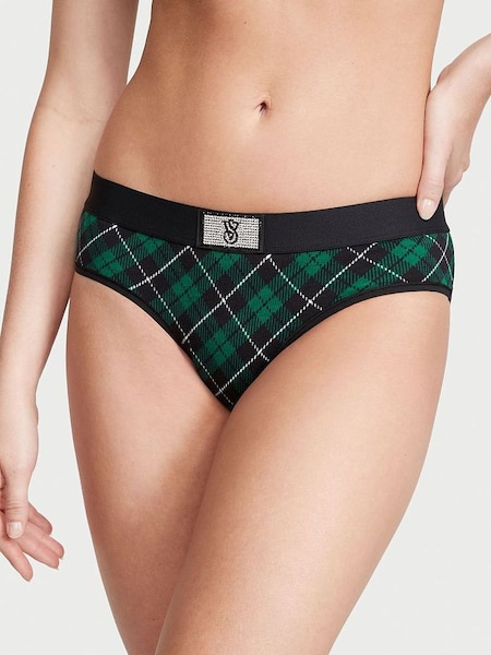 Spruce Green Holiday Tartan Hipster Knickers (P59145) | €10.50