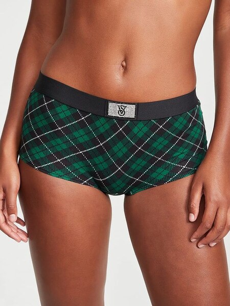 Spruce Green Holiday Tartan Short Knickers (P59149) | €10.50