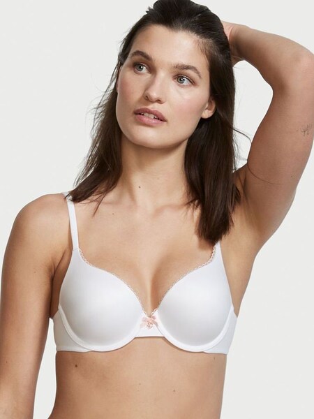 White Smooth Full Cup Push Up Bra (P69400) | €27