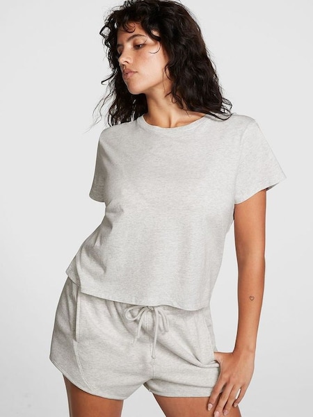 Heather Grey Short Sleeve Dreamer T-Shirt (P75107) | €22.50