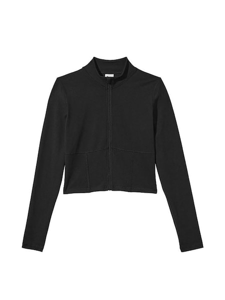 Black Active Full Zip Jacket (P75216) | €53