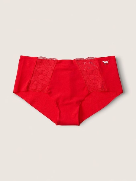 Pepper Red Hipster Lace Detail No Show Knickers (P77441) | €10.50
