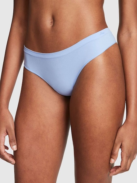 Harbor Blue Thong Seamless Knickers (P82886) | €10.50