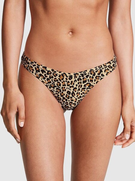 Leopard Cotton Thong Knickers (P82889) | €10.50